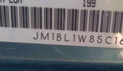 VIN prefix JM1BL1W85C16