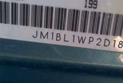 VIN prefix JM1BL1WP2D18