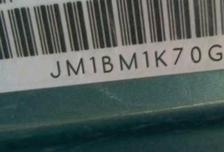 VIN prefix JM1BM1K70G13