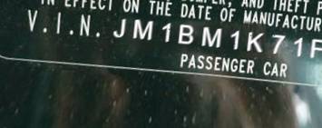 VIN prefix JM1BM1K71F12