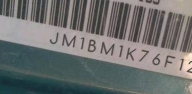 VIN prefix JM1BM1K76F12