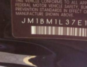 VIN prefix JM1BM1L37E12