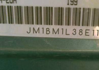 VIN prefix JM1BM1L38E11