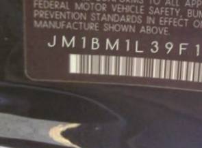 VIN prefix JM1BM1L39F12
