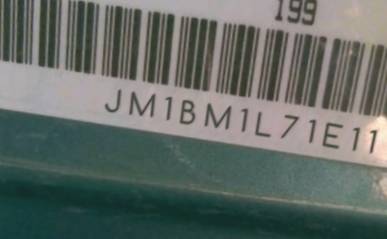 VIN prefix JM1BM1L71E11