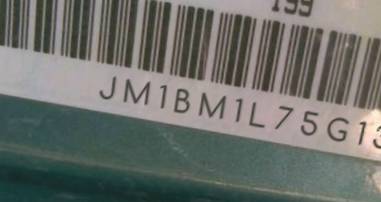 VIN prefix JM1BM1L75G13