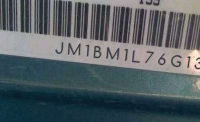 VIN prefix JM1BM1L76G13