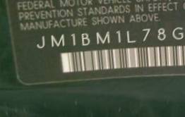 VIN prefix JM1BM1L78G13