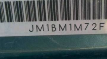 VIN prefix JM1BM1M72F12