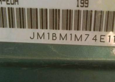 VIN prefix JM1BM1M74E11