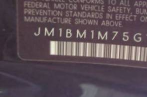 VIN prefix JM1BM1M75G12