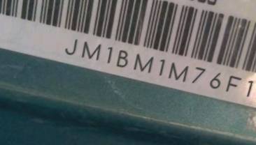 VIN prefix JM1BM1M76F12
