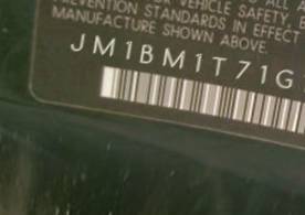 VIN prefix JM1BM1T71G13