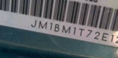 VIN prefix JM1BM1T72E12