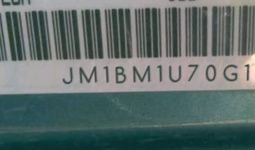 VIN prefix JM1BM1U70G12