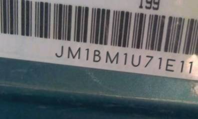 VIN prefix JM1BM1U71E11