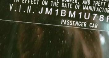 VIN prefix JM1BM1U78F12