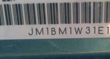 VIN prefix JM1BM1W31E11
