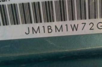 VIN prefix JM1BM1W72G12