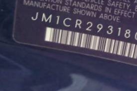 VIN prefix JM1CR2931803