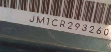 VIN prefix JM1CR2932601