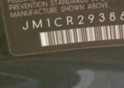 VIN prefix JM1CR2938601