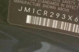 VIN prefix JM1CR293X601