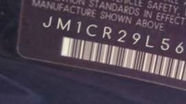VIN prefix JM1CR29L5601