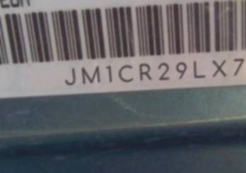 VIN prefix JM1CR29LX701