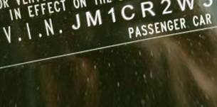 VIN prefix JM1CR2W33A03