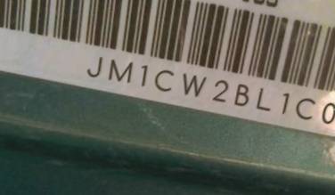 VIN prefix JM1CW2BL1C01