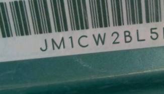 VIN prefix JM1CW2BL5E01