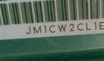 VIN prefix JM1CW2CL1E01