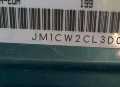 VIN prefix JM1CW2CL3D01