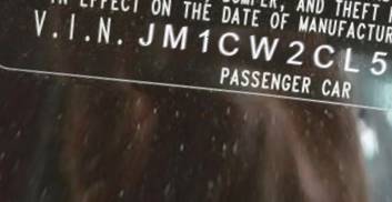 VIN prefix JM1CW2CL5C01