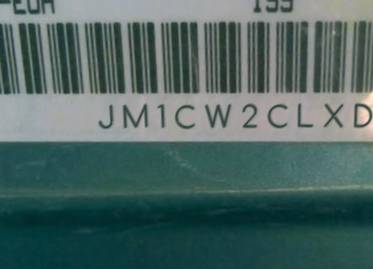 VIN prefix JM1CW2CLXD01