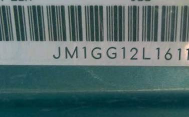 VIN prefix JM1GG12L1611