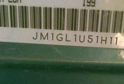 VIN prefix JM1GL1U51H11