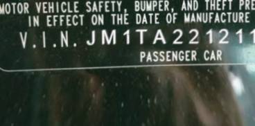 VIN prefix JM1TA2212117