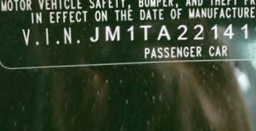 VIN prefix JM1TA2214117
