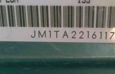 VIN prefix JM1TA2216117