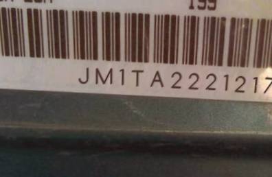 VIN prefix JM1TA2221217