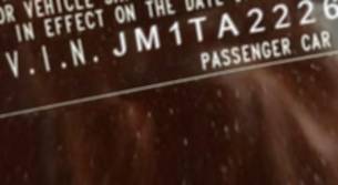 VIN prefix JM1TA2226Y16