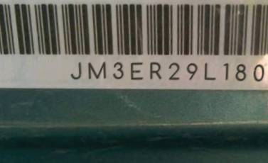 VIN prefix JM3ER29L1802