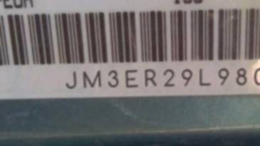 VIN prefix JM3ER29L9802