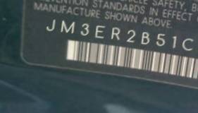 VIN prefix JM3ER2B51C04