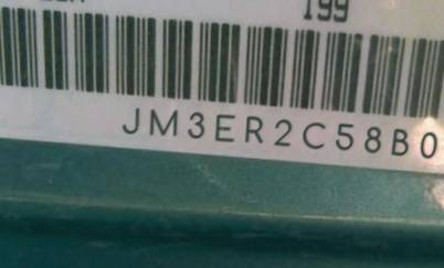 VIN prefix JM3ER2C58B03