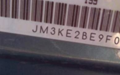 VIN prefix JM3KE2BE9F04