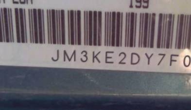 VIN prefix JM3KE2DY7F04