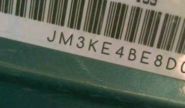 VIN prefix JM3KE4BE8D01